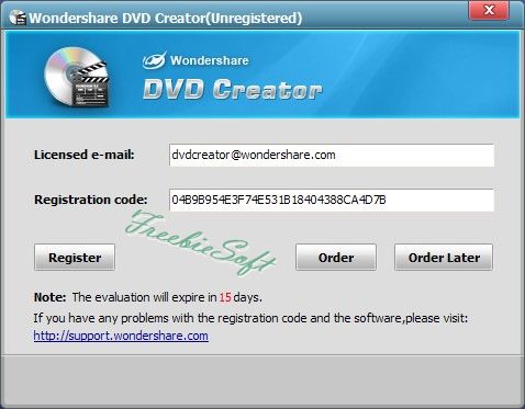 Iskysoft dvd creator registration code 4.1